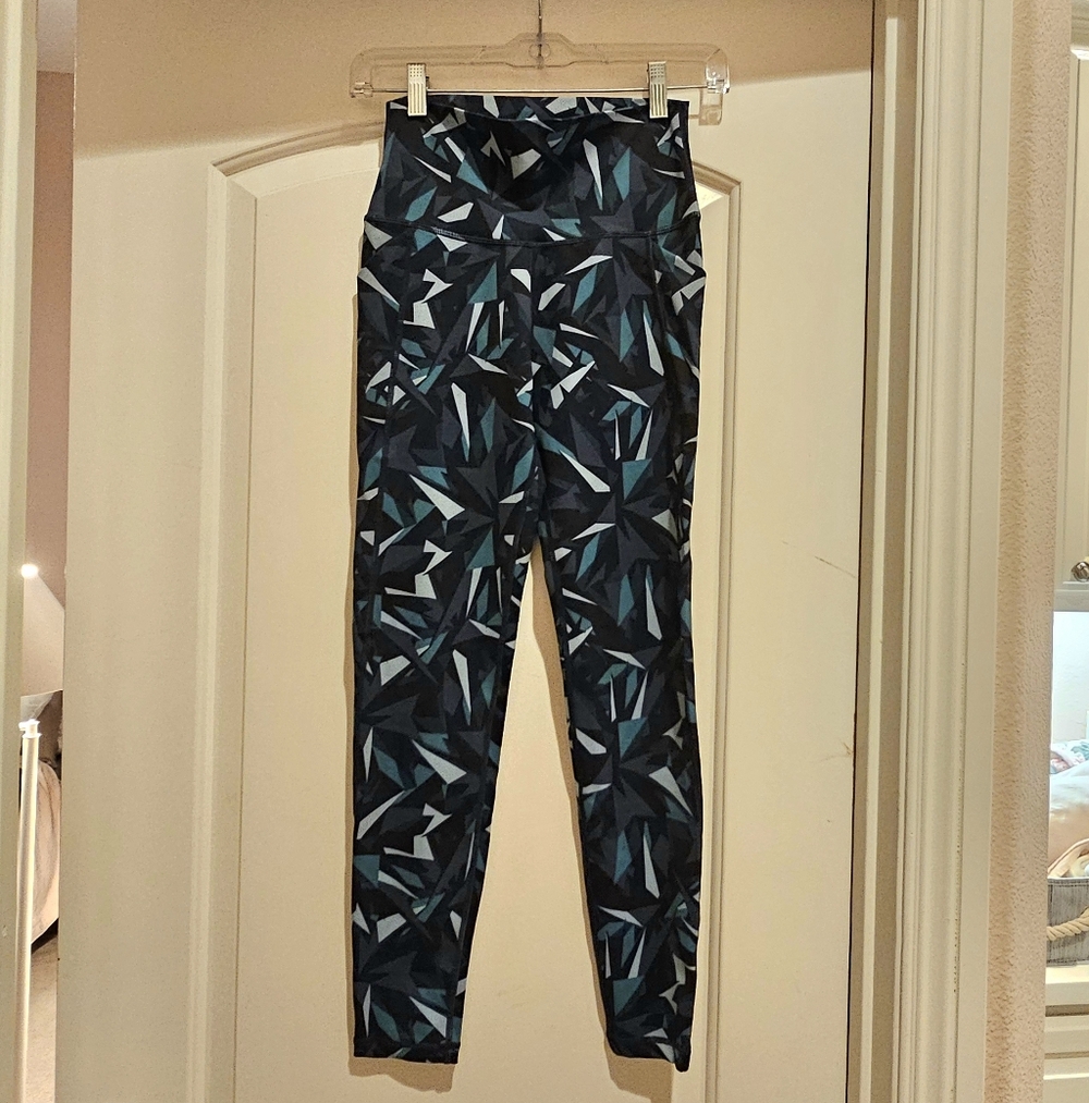 Senita Luxe Pace Leggings Kaleidoscope Blue
